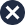 blue x circle
