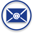 email icon blue