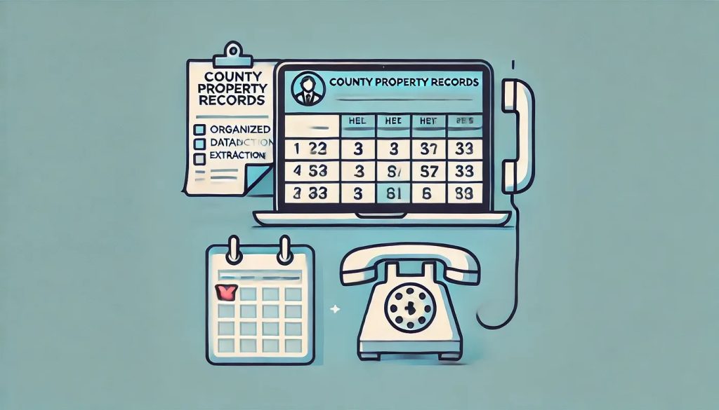 Generate Free Lead Lists using AI & County Public Data: Property, Tax liens, Permit, Code Violations 2 Free Property Data Leads